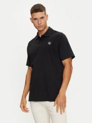 Just Cavalli Polo 76OAGG23 Czarny Regular Fit. Czarne koszulki polo męskie Just Cavalli, m, bez wzorów, z bawełny, bez kołnierzyka, bez ramiączek. Za 349.99 zł.
