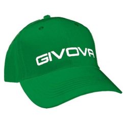 Czapka Unisex Givova z Wizjerem - Sportowa Elegancja. Zielone czapki męskie Givova, bez wzorów, z bawełny, eleganckie. Za 127.99 zł.