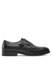 Boss Półbuty Limber 50536161 Czarny. Czarne eleganckie półbuty męskie Boss, ze skóry, wizytowe, bez obcasa, bez zapięcia. Za 779.99 zł.