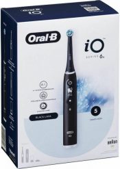 Szczoteczka Oral-B Electric Toothbrush | iO6s | Rechargeable | For adults | Number of brush heads included 1 | Number of teeth brushing modes 4 | Blac. Czarne szczoteczki elektryczne ORAL-B. Za 511.52 zł.