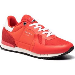 Sneakersy PEPE JEANS - Tinker Hr PMS30506 Factory Red 220. Buty sportowe na co dzień męskie marki Pepe Jeans. W wyprzedaży za 279.00 zł.