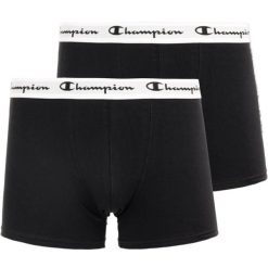 Męskie bokserki z oddychającej bawełny - 2-Pack w kolorze białym i czarnym. Białe bokserki męskie GLENMUIR, l, bez wzorów, z bawełny. Za 190.99 zł.