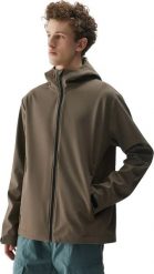 Kurtka męska softshell 4F M324 brązowa 4FWSS25TSOFM324 81S L. Brązowe kurtki softshell męskie 4f, l, bez wzorów, z softshellu, bez kaptura. Za 219.89 zł.