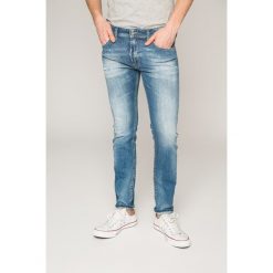 Diesel - Jeansy Thommer. Niebieskie jeansy męskie Diesel, z bawełny. W wyprzedaży za 449.90 zł.