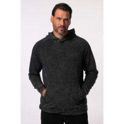 Męska Bluza z kapturem fitness kaptur do rozm. 7XL. Czarne bluzy nierozpinane męskie JAY-PI, m, bez wzorów, z bawełny, casualowe, bez ramiączek, z kapturem. Za 343.99 zł.