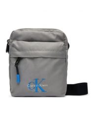 Calvin Klein Saszetka Bold Reporter LV04D3421G Szary. Szare saszetki męskie Calvin Klein, bez wzorów, z materiału. Za 289.99 zł.