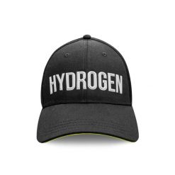 Czapka z daszkiem Hydrogen Bicolor. Czarne czapki męskie HYDROGEN, bez wzorów, sportowe. W wyprzedaży za 162.00 zł.