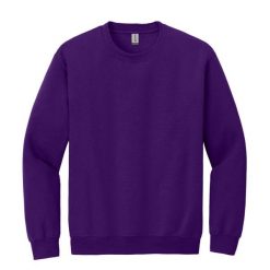 Bluza Rozpinana Z Grubej Mieszanki Dla Dorosłych Unisex. Fioletowe bluzy rozpinane męskie GILDAN, m, bez wzorów, bez ramiączek, bez kaptura. Za 77.99 zł.