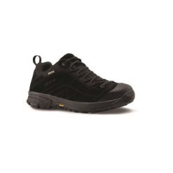 Buty Trekkingowe męskie Alpina Tropez Black Vibram. Czarne buty zimowe męskie Alpina, bez wzorów, sportowe, bez obcasa, bez zapięcia. Za 450.00 zł.
