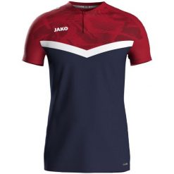 Jersey Jako Iconic. Czerwone t-shirty sportowe męskie Jako, bez wzorów, z jersey, sportowe, bez ramiączek. Za 241.00 zł.
