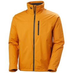 Kurtka wodoodporna Helly Hansen Crew 2. Brązowe kurtki męskie Helly Hansen, bez wzorów, sportowe, bez ramiączek, bez kaptura. Za 708.00 zł.