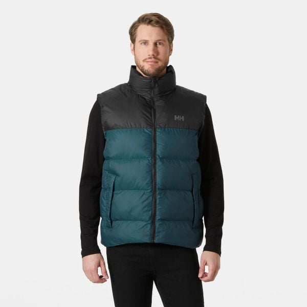 Kurtka puchowa bez rękawów Helly Hansen Active. Zielone kurtki męskie Helly Hansen, m, bez wzorów, z puchu, bez ramiączek, bez kaptura. W wyprzedaży za 498.40 zł.