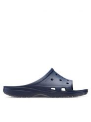 Crocs Klapki Saturday Slide M 213298 Granatowy. Niebieskie klapki i japonki męskie Crocs, bez wzorów, z tworzywa sztucznego. Za 129.99 zł.