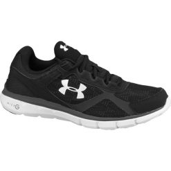 Under Armour Micro G Velocity Rn 1258789-001. Czarne buty do biegania męskie Under Armour, z materiału. W wyprzedaży za 299.99 zł.