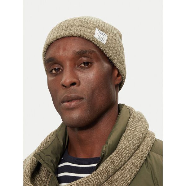 Czapka Pepe Jeans. Zielone czapki męskie Pepe Jeans, na zimę, bez wzorów, z jeansu. Za 159.99 zł.