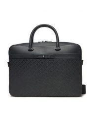 Tommy Hilfiger Torba na laptopa AM0AM13104 Czarny. Czarne torby na laptopa męskie Tommy Hilfiger, bez wzorów, ze skóry. Za 459.99 zł.