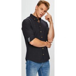 Blend - Koszula. Czarne koszule męskie Blend, z bawełny, button down, z długim rękawem. Za 169.90 zł.