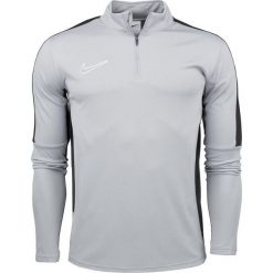 Bluza treningowa męska Nike DF Academy 23 SS Drill. Szare bluzy nierozpinane męskie Nike, m, bez wzorów, bez ramiączek, bez kaptura. Za 198.71 zł.