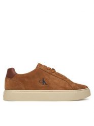 Calvin Klein Sneakersy Classic Cupsole Laceup Su YM0YM01434 Brązowy. Brązowe buty sportowe na co dzień męskie Calvin Klein, m, bez wzorów, ze skóry, bez ramiączek, bez kaptura. Za 279.99 zł.