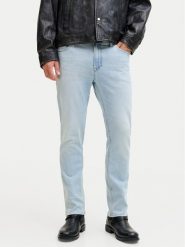 Jack & Jones Jeansy Clark 12289105 Niebieski Regular Fit. Niebieskie jeansy męskie Jack & Jones, bez wzorów, z bawełny. Za 219.99 zł.