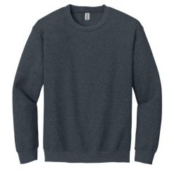 Bluza Rozpinana Z Grubej Mieszanki Dla Dorosłych Unisex. Szare bluzy rozpinane męskie GILDAN, m, bez wzorów, bez ramiączek, bez kaptura. Za 86.99 zł.