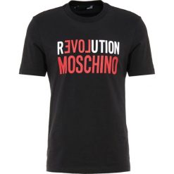 Love Moschino Tshirt z nadrukiem black. T-shirty męskie marki Love Moschino. Za 379.00 zł.