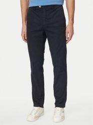 Aeronautica Militare Spodnie materiałowe 261PA1711UCT04292 Granatowy Regular Fit. Niebieskie spodnie na co dzień męskie Aeronautica Militare, bez wzorów, z bawełny. Za 599.99 zł.