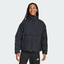 Kurtka City Tech Climawarm PrimaLoft®. Czarne kurtki męskie ADIDAS, m, bez wzorów, z puchu, bez ramiączek, bez kaptura. Za 599.00 zł.