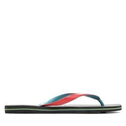 Japonki Havaianas. Czarne klapki i japonki męskie Havaianas, bez wzorów. Za 59.99 zł.