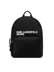 Karl Lagerfeld Jeans Plecak A4W30294 Czarny. Czarne plecaki męskie Karl Lagerfeld Jeans, bez wzorów, z jeansu. Za 639.99 zł.
