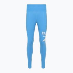 Legginsy Reebok Id Train Capri. Niebieskie legginsy męskie REEBOK FITNESS, m, bez wzorów, na fitness i siłownię. Za 85.99 zł.