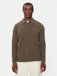 United Colors Of Benetton Polo 3089J3204 Brązowy Regular Fit. Brązowe koszulki polo męskie United Colors Of Benetton, m, bez wzorów, z bawełny, bez kołnierzyka, bez ramiączek. Za 119.99 zł.