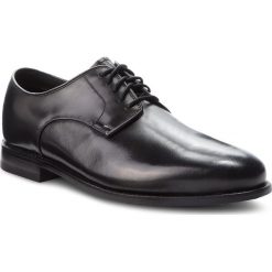 Półbuty CLARKS - Ellis Leon 261291357 Black Leather. Eleganckie półbuty męskie Clarks. W wyprzedaży za 439.00 zł.