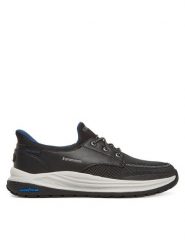Skechers Sneakersy Meroe-Alden 205467/BLK Czarny. Czarne buty sportowe na co dzień męskie Skechers, m, bez wzorów, z materiału, bez ramiączek, bez kaptura. Za 229.99 zł.