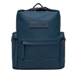 Plecak Hunter. Niebieskie plecaki męskie Hunter, bez wzorów. Za 169.99 zł.