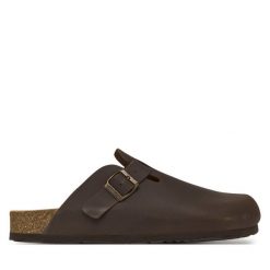 Klapki Dr. Brinkmann. Brązowe klapki i japonki męskie Dr. Brinkmann, bez wzorów. Za 399.99 zł.