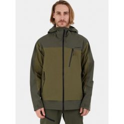 Kurtka shell męska Fundango Levy 3L. Zielone kurtki męskie Fundango, l, bez wzorów, sportowe, bez ramiączek, bez kaptura. Za 499.90 zł.
