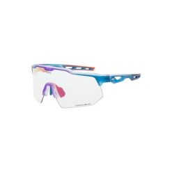 Okulary rowerowe fotochromowe GOG Loki - matt cristal blue/red. Niebieskie okulary przeciwsłoneczne męskie GOG, bez wzorów, sportowe. Za 318.99 zł.