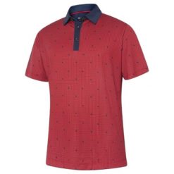 Polo Galvin Green Marley. Czerwone koszulki polo męskie GALVIN GREEN, m, bez wzorów, sportowe, bez kołnierzyka, bez ramiączek. Za 351.00 zł.