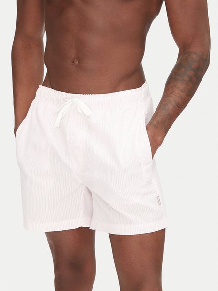 Only & Sons Szorty kąpielowe Ted 22021841 Różowy Regular Fit. Czerwone kąpielówki męskie Only & Sons, bez wzorów, z syntetyku. Za 99.99 zł.