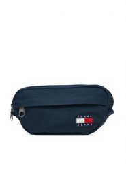 Tommy Jeans Saszetka nerka Tjm Ess Daily Bumbag AM0AM13701 Granatowy. Niebieskie saszetki męskie Tommy Jeans, bez wzorów, z jeansu. Za 189.99 zł.