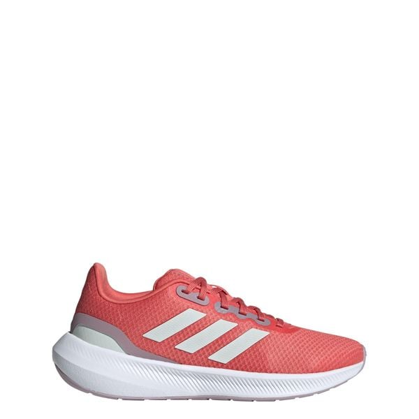 Buty Runfalcon 3.0. Czerwone buty do biegania męskie ADIDAS, bez wzorów, z materiału, bez zapięcia, do biegania. Za 219.00 zł.