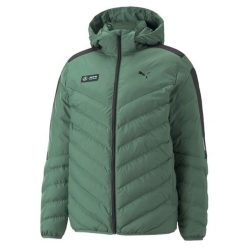 Kurtka męska Puma MAPF1 MT7 ECOLITE DOWN. Zielone kurtki męskie Puma, m, bez wzorów, bez ramiączek, bez kaptura. Za 374.99 zł.