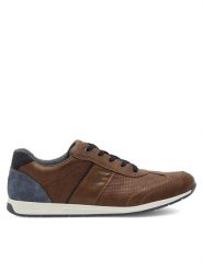 Rieker Sneakersy 11928-25 Brązowy. Brązowe buty sportowe na co dzień męskie Rieker, m, bez wzorów, z syntetyku, bez ramiączek, bez kaptura. Za 359.99 zł.