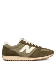 New Balance Sneakersy U471PSA M Khaki. Brązowe buty sportowe na co dzień męskie New Balance, m, bez wzorów, ze skóry, bez ramiączek, bez kaptura. Za 379.99 zł.