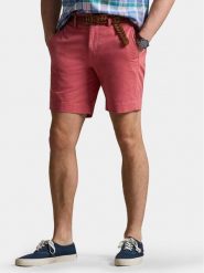 Polo Ralph Lauren Szorty jeansowe 710799213028 Czerwony Regular Fit. Czerwone szorty męskie Polo Ralph Lauren, bez wzorów, z bawełny. Za 649.99 zł.
