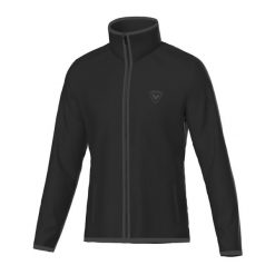 Bluza męska Rossignol Strawpile Fleece Fz. Czarne bluzy nierozpinane męskie Rossignol, m, bez wzorów, sportowe, bez ramiączek, bez kaptura. Za 383.00 zł.