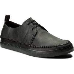 Półbuty CLARKS - Kessell Craft 261337497 Black Leather. Czarne codzienne półbuty męskie Clarks, ze skóry ekologicznej, eleganckie. Za 369.00 zł.