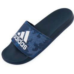 Adilette Shower Navy klapki męskie rozmiar 42. Niebieskie klapki i japonki męskie ADIDAS, bez wzorów, z gumy. Za 263.99 zł.