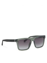 Guess Okulary przeciwsłoneczne GU00166 Zielony. Zielone okulary przeciwsłoneczne męskie Guess, z aplikacjami, z tworzywa sztucznego, plastikowe. Za 289.99 zł.